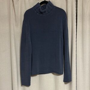 Banana Republic Navy Turtleneck Sweater